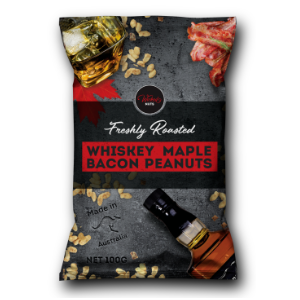 Peanuts Whiskey Maple Bacon 120g (12 Pack)